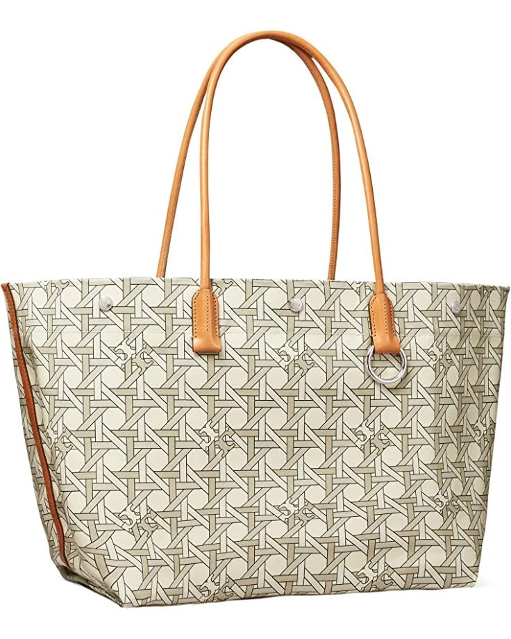 Tory Burch Canvas Basket Weave Tote | Handbags 4 Tory Burch Canvas Basket Weave Tote | Handbags - Image 2
