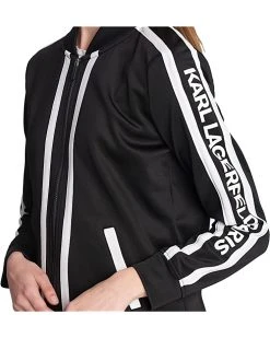 Karl Lagerfeld Paris Block Letter Athleisure Sweater | Coats & Outerwear 7 Karl Lagerfeld Paris Block Letter Athleisure Sweater | Coats & Outerwear -My Edge Style Sales Store 81q082NSHmL. AC SR736920