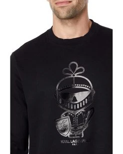 Karl Lagerfeld Paris In Armor French Terry Sweatshirt | Hoodies & Sweatshirts -My Edge Style Sales Store 81ruiGZ7waL. AC SR736920
